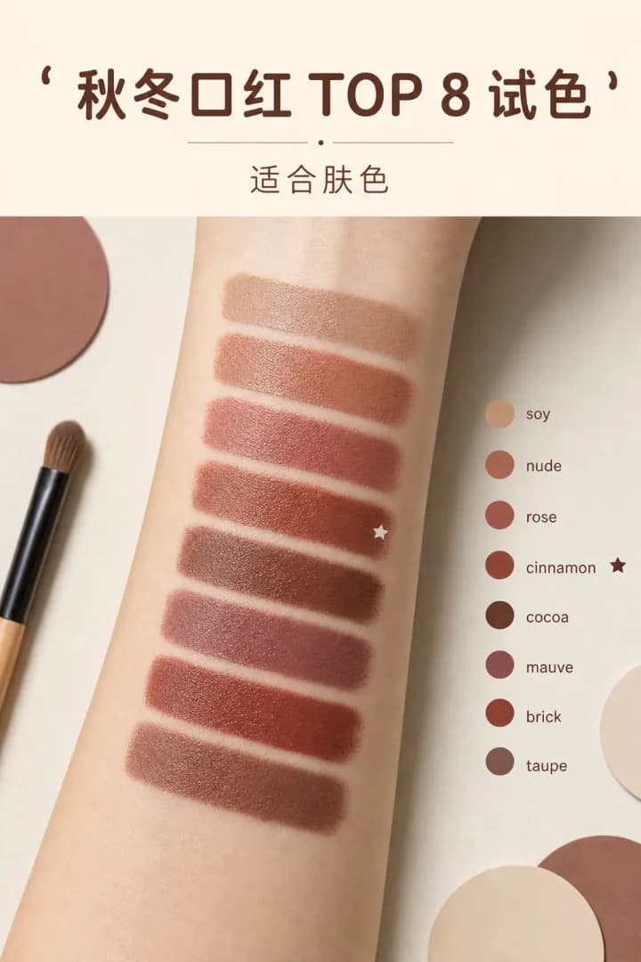 彩妆色卡封面
