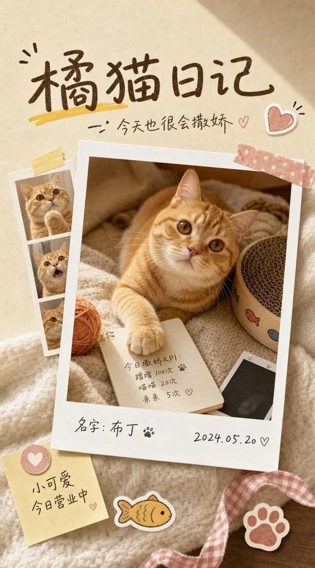 萌宠连续日记