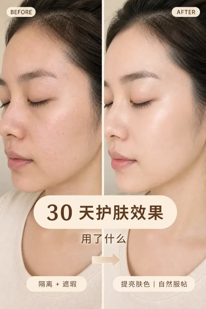 变美前后对比封面