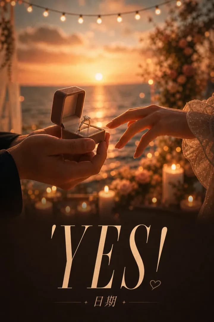 求婚瞬间海报封面