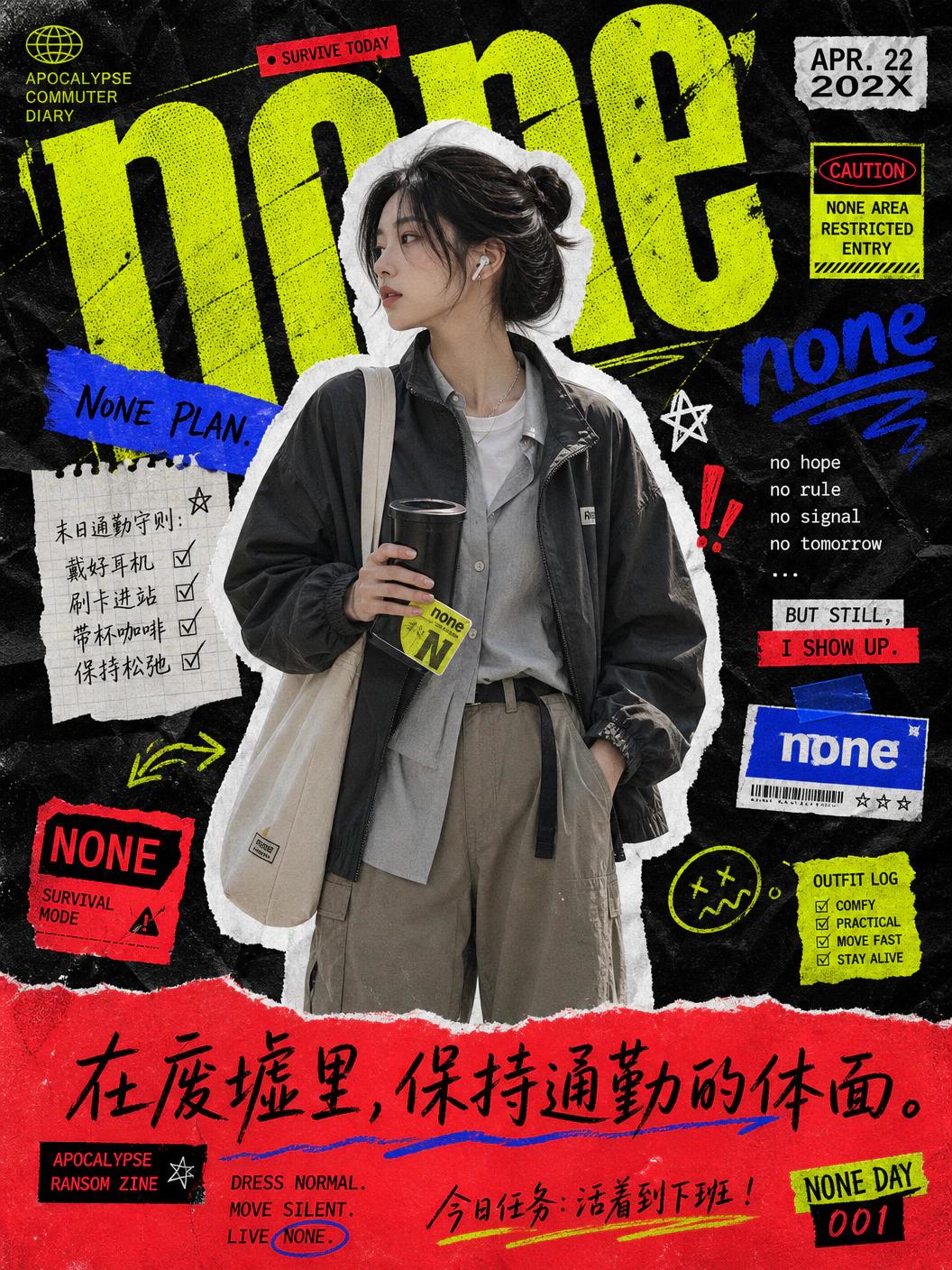 拼贴追星 Vlog 封面